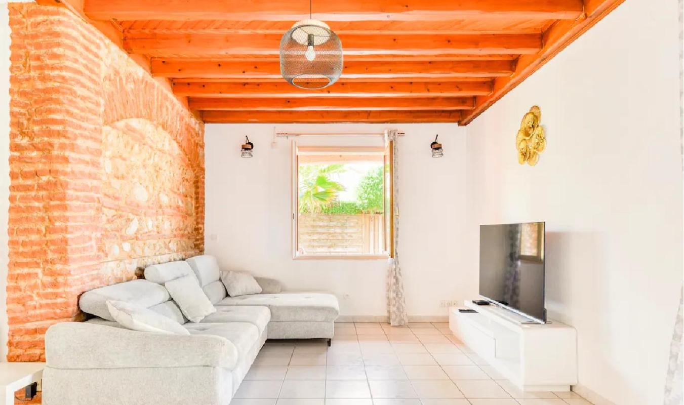 Villa Magnifique Maison Avec Piscine Privee A 300 M D'une Tres Jolie De Sable Le Barcarès